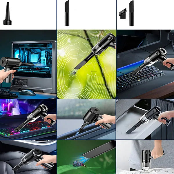 Aspirator puternic fără fir 2 in 1